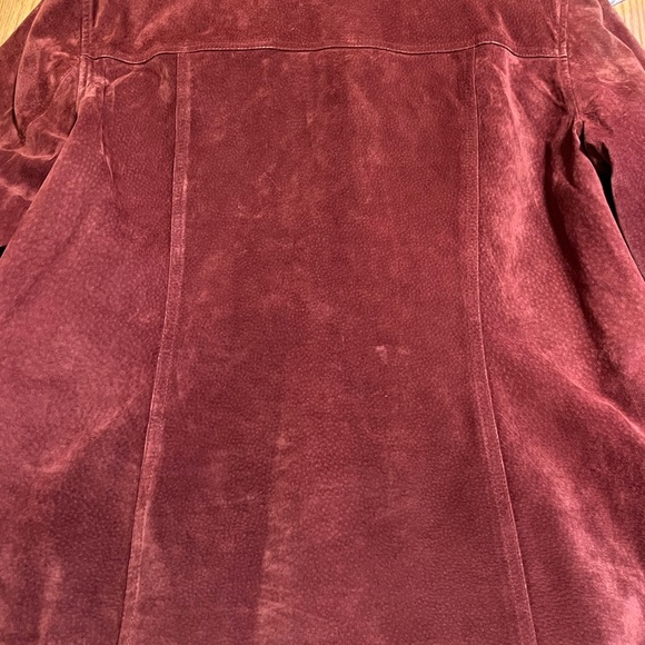 Kate Hill woman’s jacket outer shell 100% leather size 16 - Picture 10 of 14